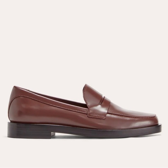 Everlane The Penny Loafer in Dark Mahogany - Picture 3 of 6